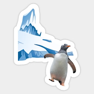 Run Penguin Run Sticker